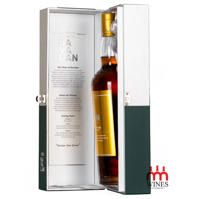Kavalan Ex-Bourbon Oak Single Malt Whisky