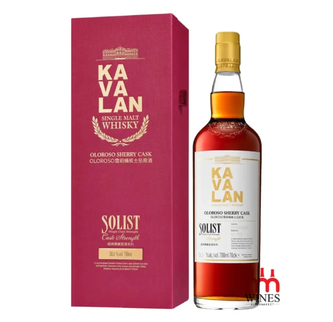 Kavalan Solist Sherry Single Cask Strength Single Malt Whisky