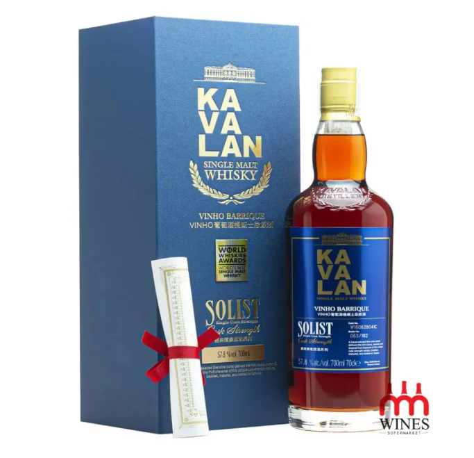 Kavalan Solist Vinho Barrique Single Cask Strength 