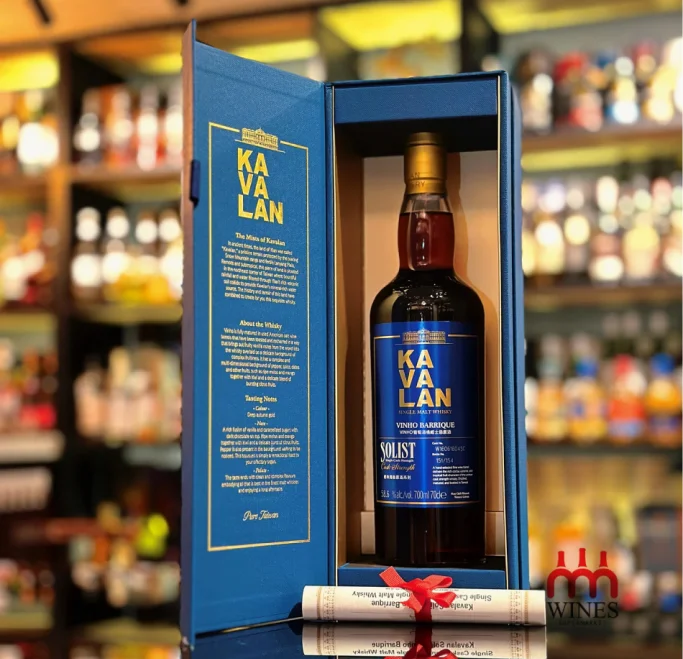 Kavalan Solist Vinho Barrique Single Cask Strength 
