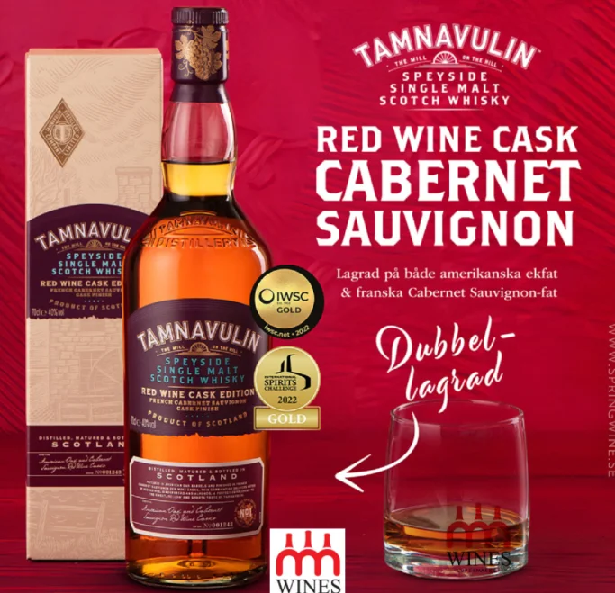 Tamnavulin RED WINE CASK EDITION Gift Box