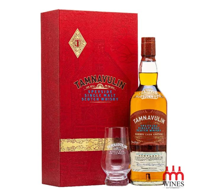 Tamnavulin Sherry Cask Speyside Scotland Gift Box