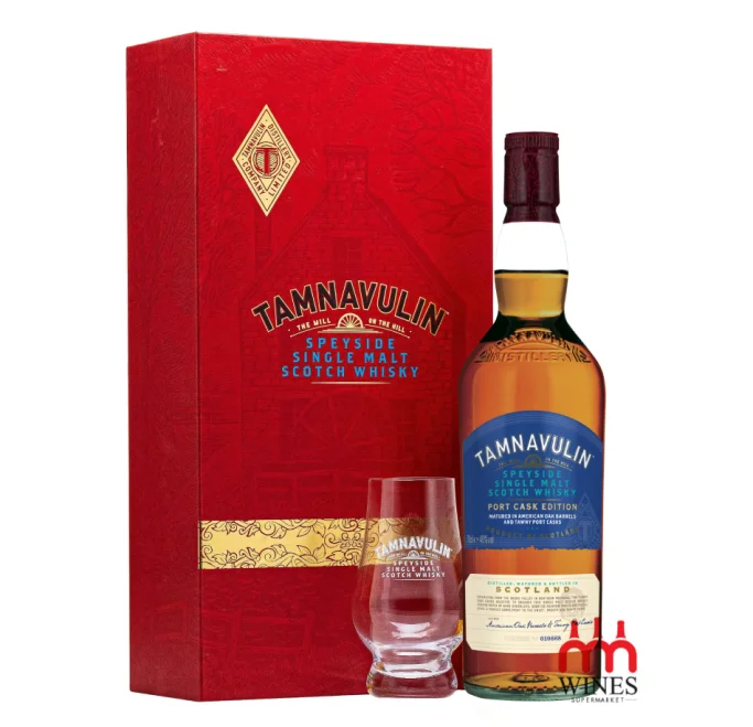 Tamnavulin Speyside Port Cask Edition Gift Box