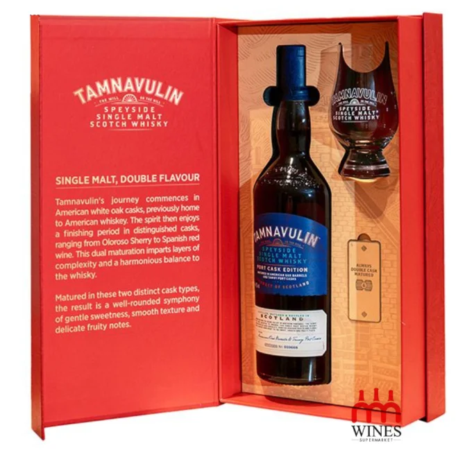 Tamnavulin Speyside Port Cask Edition Gift Box