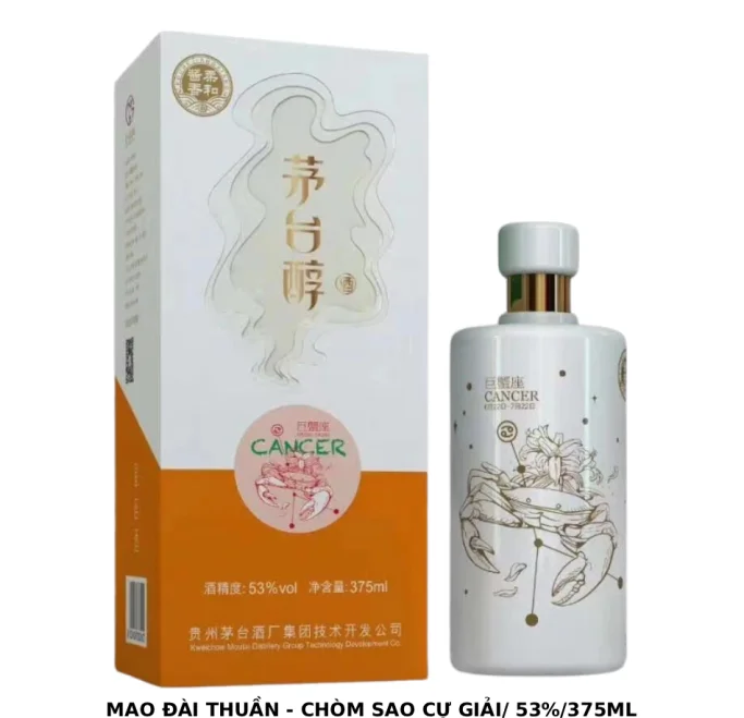 Rượu Mao Đài Thuần 茅台醇 星座酒 - Chòm Sao Cự Giải 375ml