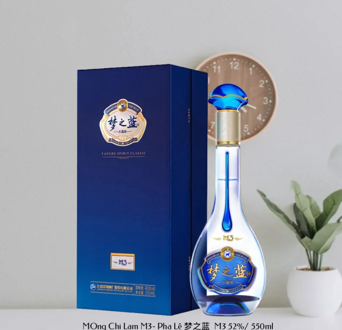 Rượu Mộng Chi Lam M3- Pha Lê 梦之蓝 M3 