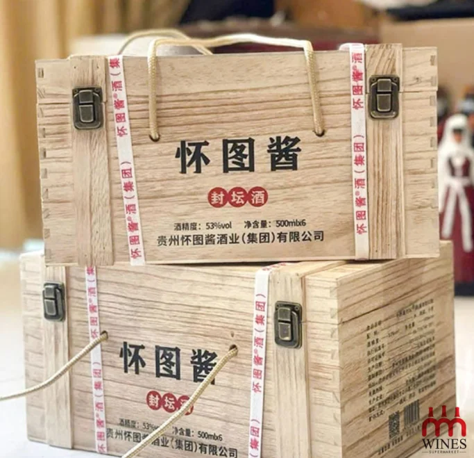Rượu Mao Đài Hạ Thổ Quý Châu 21YO-25YO-30Y0 53% (500ml x 6)