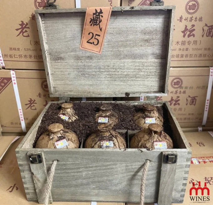 Rượu Mao Đài Hạ Thổ Quý Châu 21YO-25YO-30Y0 53% (500ml x 6)
