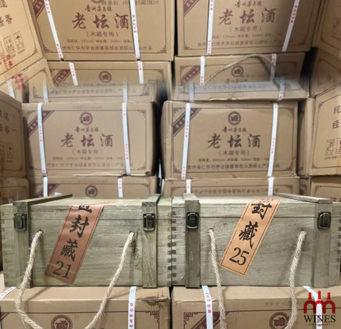 Rượu Mao Đài Hạ Thổ Quý Châu 21YO-25YO-30Y0 53% (500ml x 6)