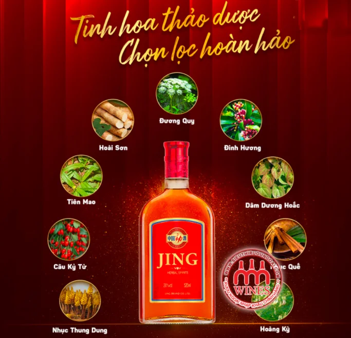 Rượu JING 35% Vol 125ml