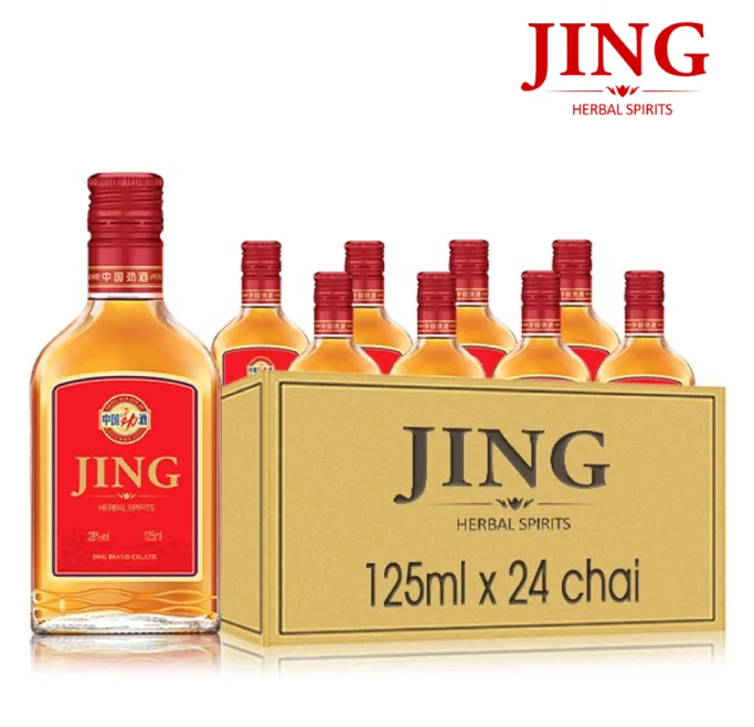 Rượu JING 28% Vol 125ml x 24 chai