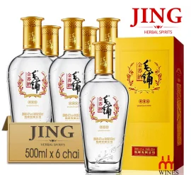 Rượu MAOPU Kều Mạch Vàng 500ml x 6 Chai