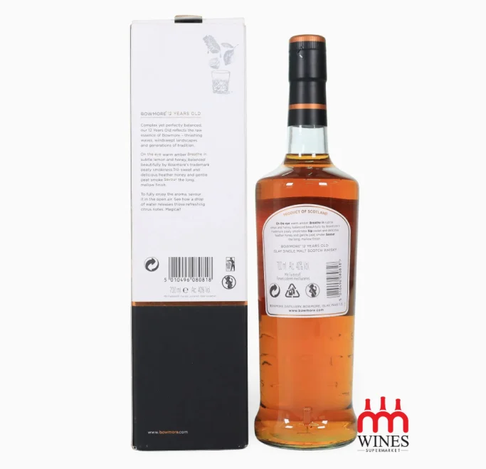 Bowmore 12YO Single Malt Whisky