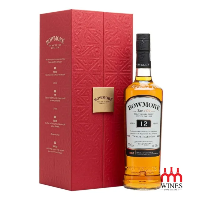 Bowmore 12 years old Gift box