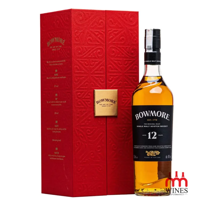Bowmore 12 years old Gift box