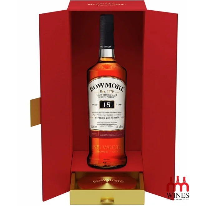 Bowmore 15 years old Gift box