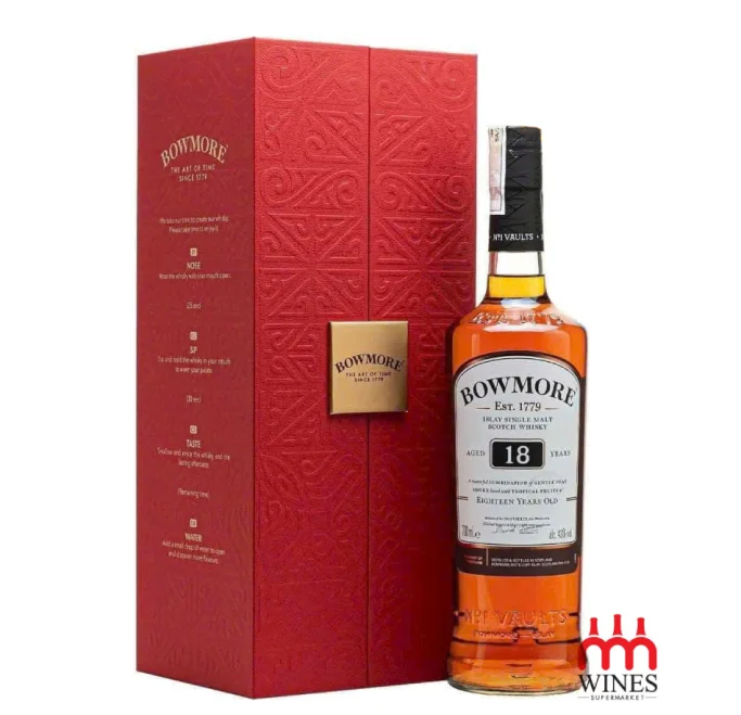 Bowmore 18 years old Gift box