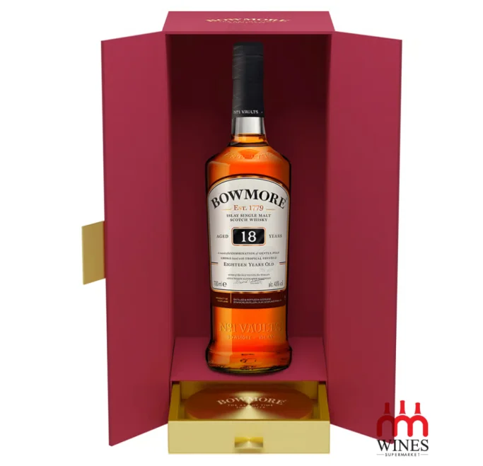 Bowmore 18 years old Gift box