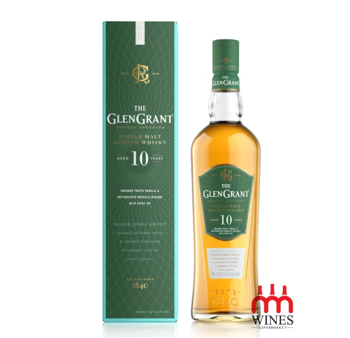 Glen Grant 10 years old Single Malt Scotch Whisky
