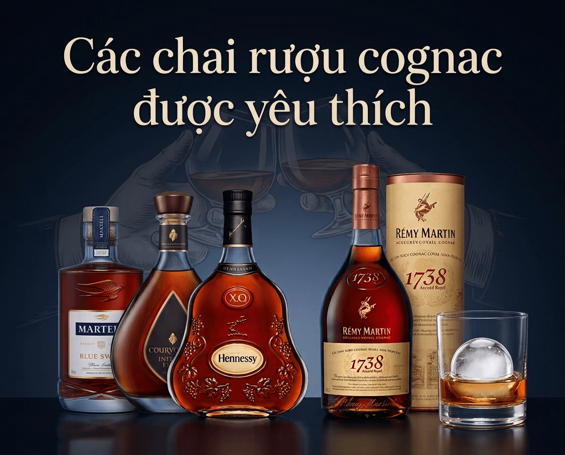 Cognac hot nhất 2026, rượu Cognac ngon nhất, xu hướng rượu Cognac 2026, các dòng Cognac đẳng cấp, Cognac thượng hạng 2026, review rượu Cognac 2026.