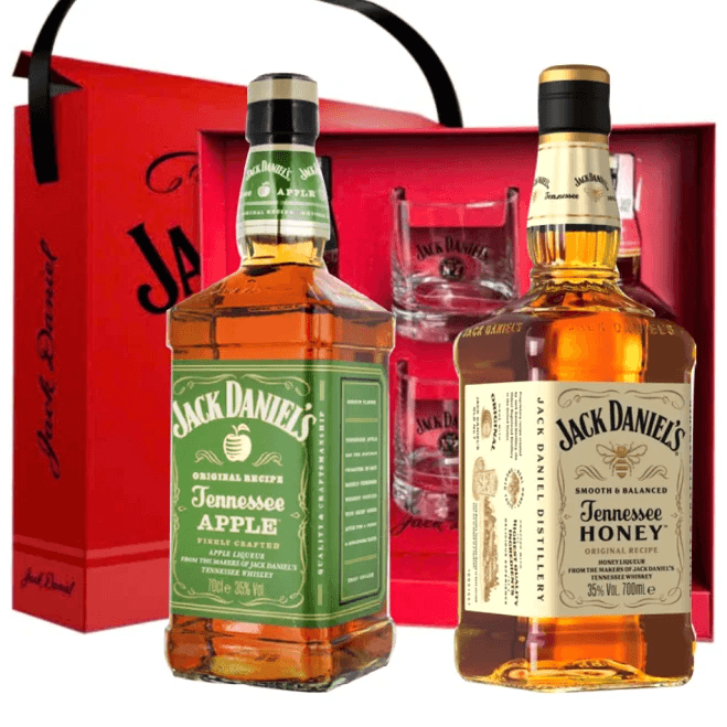 Jack Daniel's Gift Set 2 chai, quà tặng Jack Daniel's, bộ đôi rượu Jack Daniel's, set quà tặng Jack Daniel's, đánh giá Gift Set Jack Daniel's, mua Jack Daniel's quà tặng.