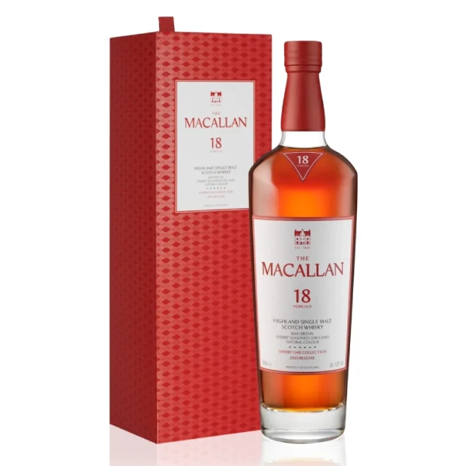 The Macallan Sherry Oak 18 Years Old 2025