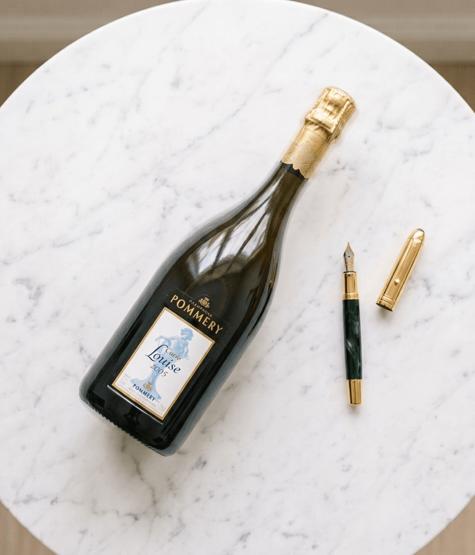 rượu Champagne Pommery Cuvee Louise