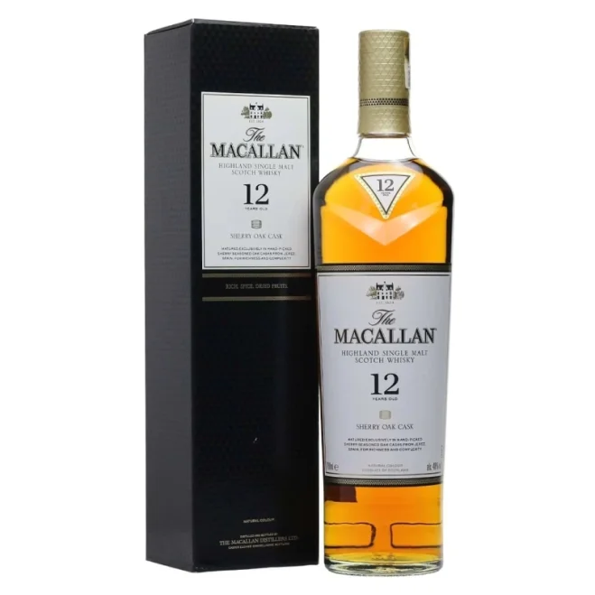 đánh giá Macallan 12 Sherry Oak, Macallan 12 có ngon không, review rượu Macallan 12