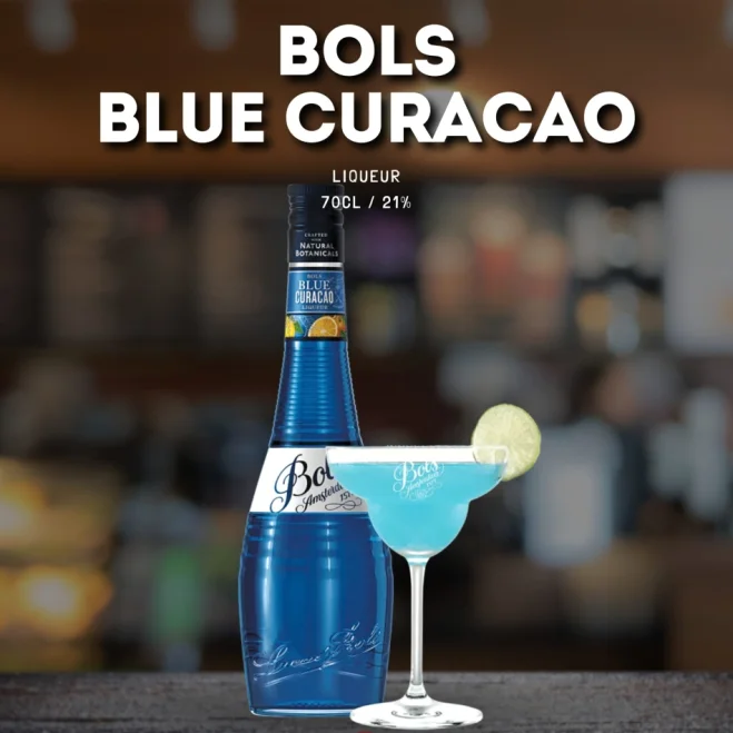 đánh giá rượu Bols Blue, hương vị Bols Blue Curaçao, tìm hiểu dòng rượu mùi Bols nổi tiếng