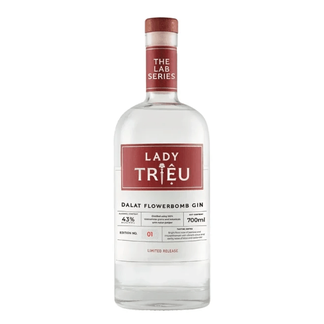 Lady Trieu Dalat Flowerbomb Gin