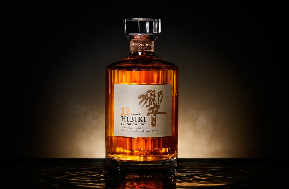 triết lý blending Suntory, đặc trưng thiết kế chai Hibiki 24 cạnh