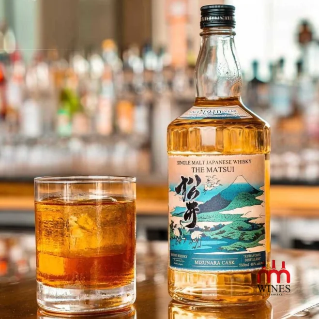 Đánh giá Matsui Mizunara Cask, Whisky Nhật ủ thùng Mizunara, Hương vị Matsui Single Malt